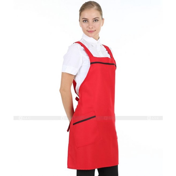 Tạp dề Cho Nhà Bếp cao cấp in ấn theo yêu cầu, Đủ màu, Vải Kaki
