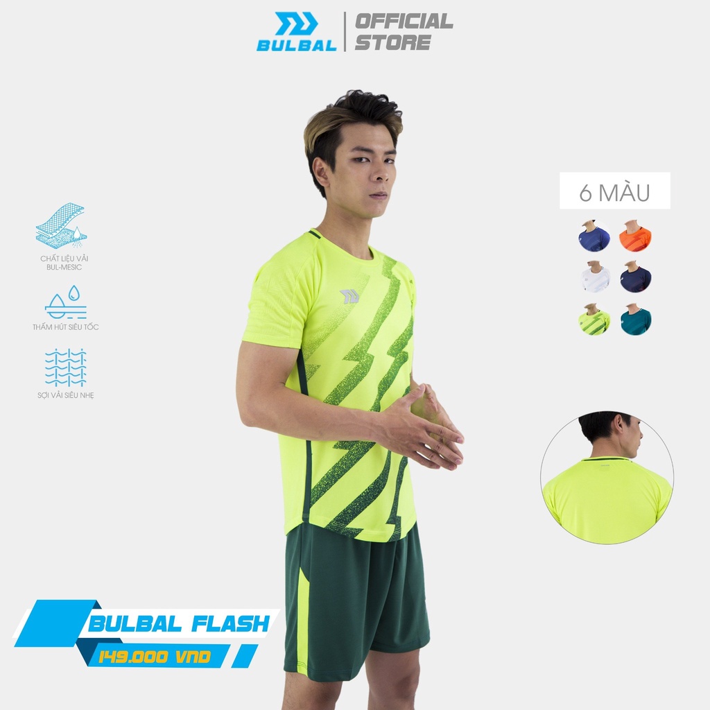 Bộ Quần Áo Bóng Đá Bulbal Flash Xanh Bích