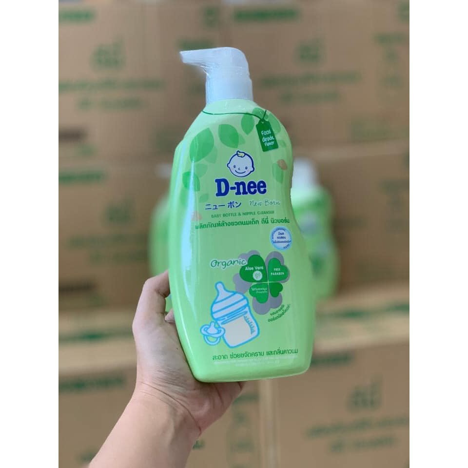 Nước Rửa Bình Sữa Dnee Chai Vòi 620ml