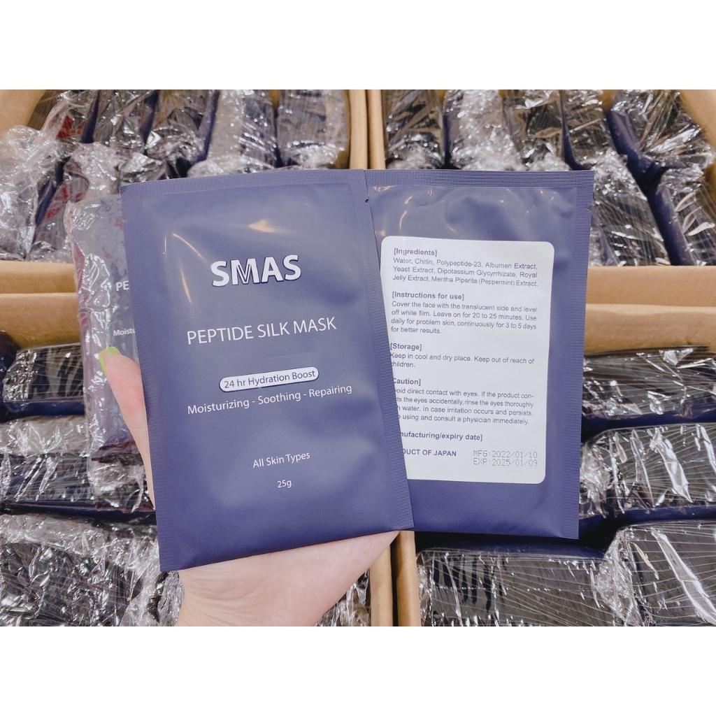 Mặt Nạ Cấp Ẩm, Phục Hồi Da SMAS Peptide Silk Mask 24H Hydration Boost 25g