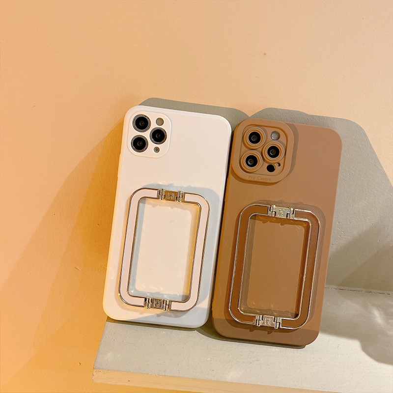 Kol morandi Ốp Điện Thoại Mềm Có Vòng Đỡ Sang Trọng Cho iphone15 14plus 13 12pro 11 xsmax xr 7 / 8plus se2020 6s
