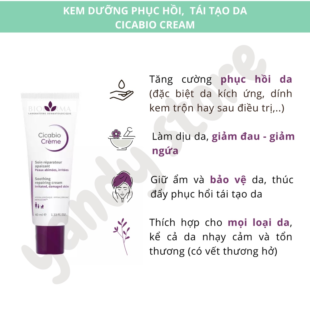 Kem Dưỡng Phục Hồi, Tái Tạo Da Cicabio Cream | BigBuy360 - bigbuy360.vn