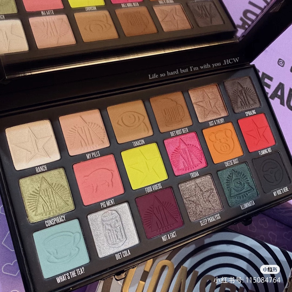 Bảng mắt Jeffree Star Conspiracy 18 ô