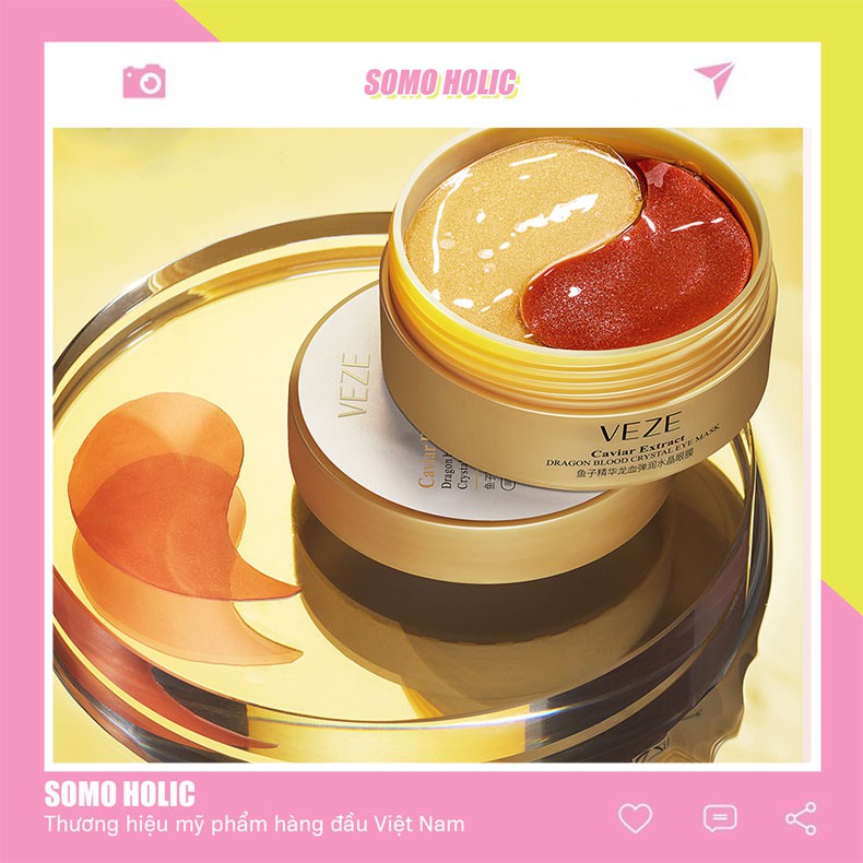 Mặt nạ mắt nội địa trung dưỡng da mắt giảm bọng mắt Images Somoholic MN1