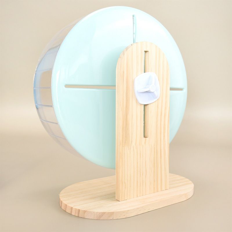 Chân đế wheel bằng gỗ/mika cho hamster