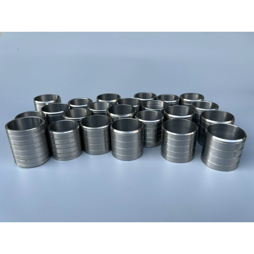 Khâu Nối Pô,  Adapter CNC Inox 304 Chống Xì Hơi - Hàng Cao Cấp