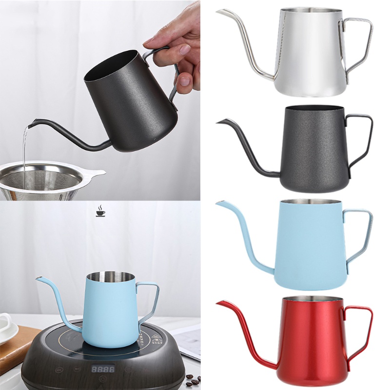 Ấm Đun Nước Có Tay Cầm Bằng Thép Không Gỉ 350ml