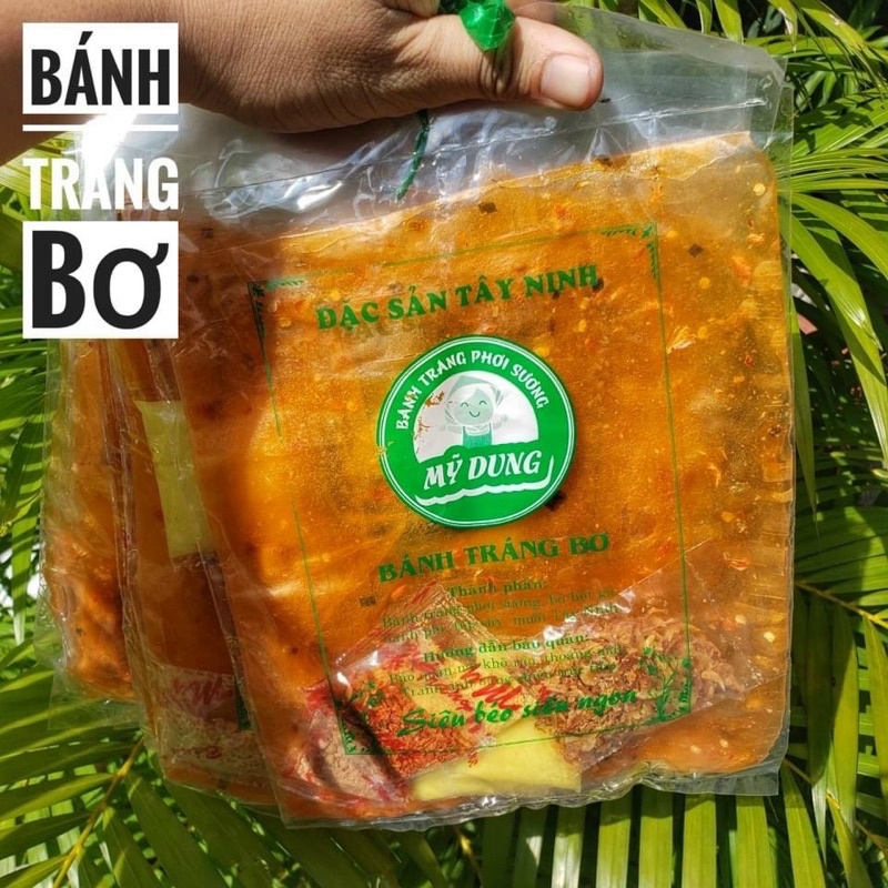 Bánh tráng tôm dẻo + bơ