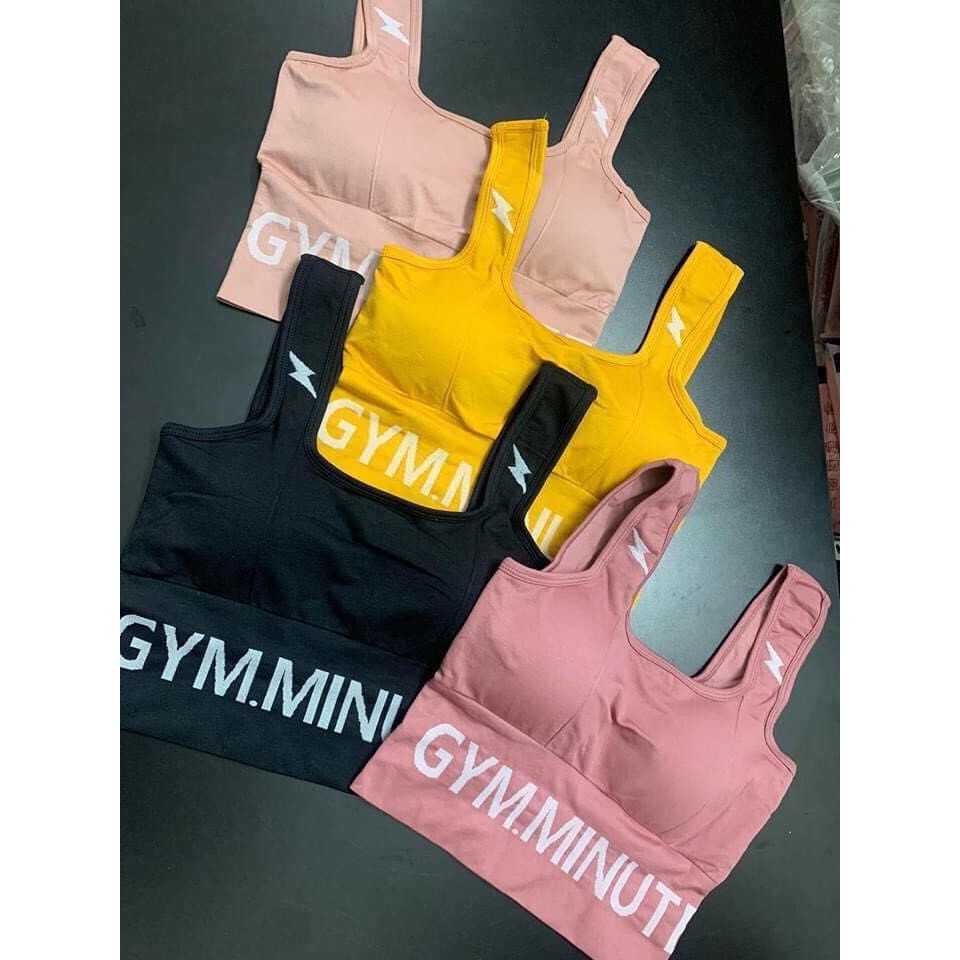 Aó Tập Gym Nữ - Áo Bra Gym-Minute Bin Sport A068