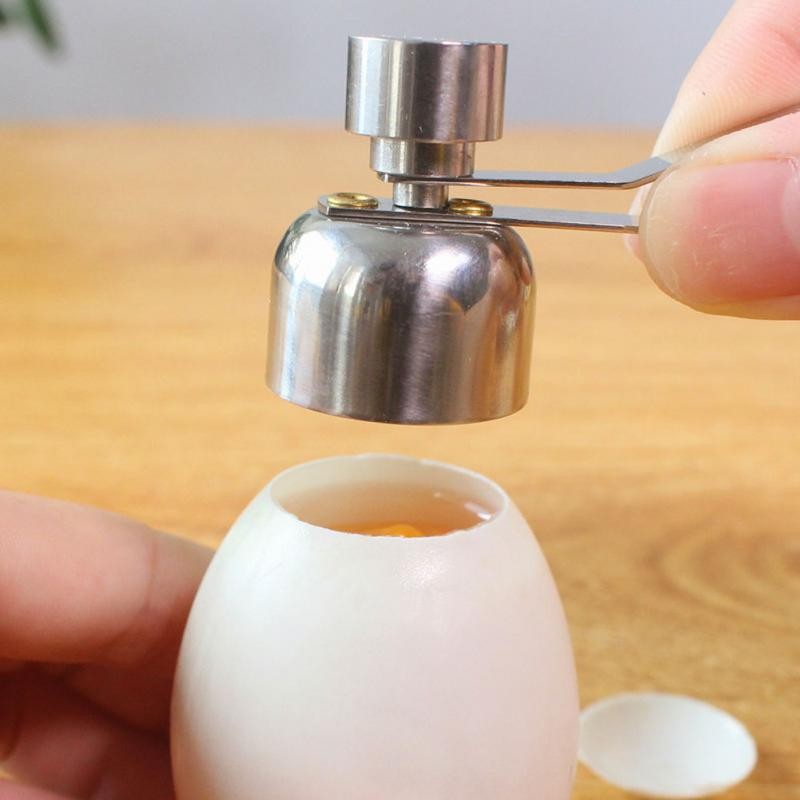 Dụng cụ hỗ trợ mở nắp trứng bằng thép không gỉ đa năng