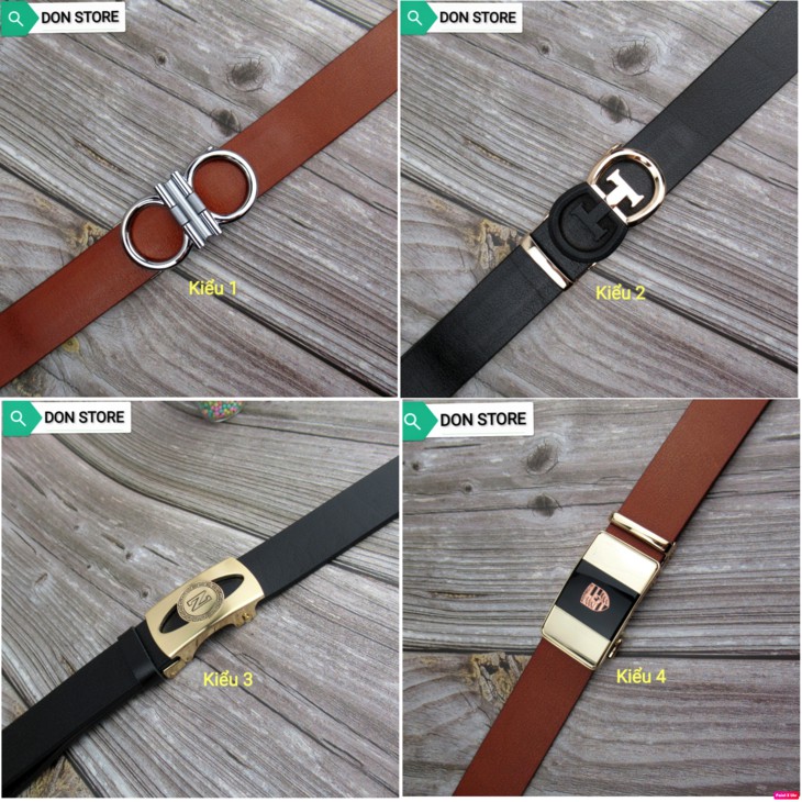 Thắt Lưng Nam Da Bò 1 Lớp SIÊU CHẤT Khóa Hợp Kim Thép Không Gỉ Mạ Crom Công Nghệ Cao Siêu Đẹp (BH 12 Tháng) | BigBuy360 - bigbuy360.vn
