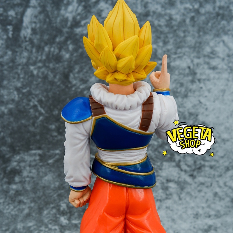 Mô hình Dragon Ball - Mô hình Songoku Son Goku Super Saiyan trang phục hành tinh Yardrats dịch chuyển tức thời - 22cm