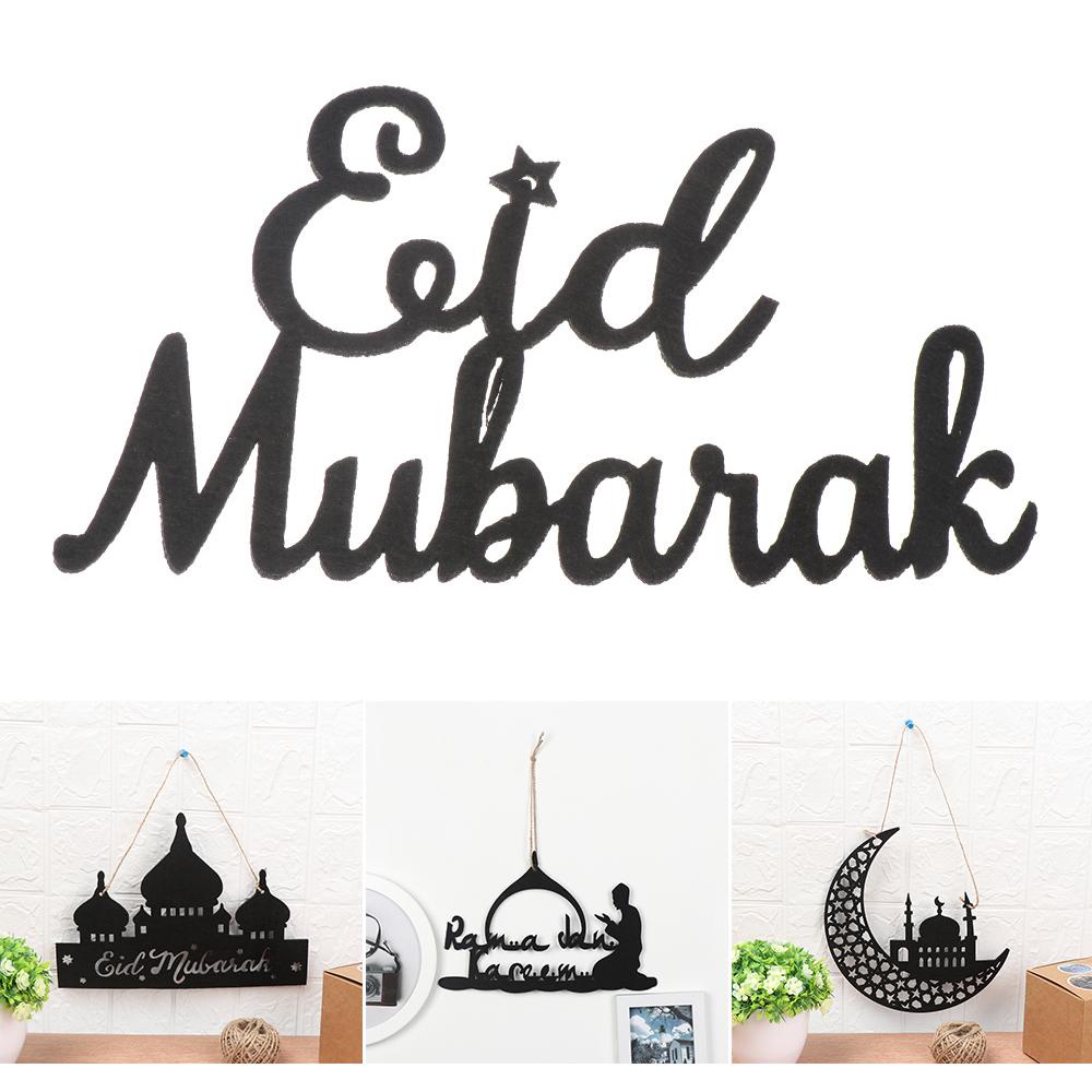 Thẻ Treo Trang Trí Họa Tiết Eid Mubarak Phong Cách Hồi Giáo Độc Đáo DIY