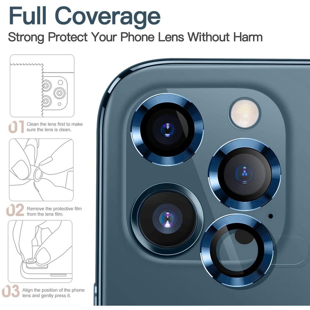 Bảo Vệ Cụm Camera Iphone 12 Pro/ 12 Pro Max