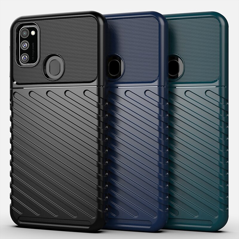 Ốp điện thoại cao su silicone mềm chống sốc cho Samsung Galaxy M30s
