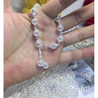Lắc nữ bạc ta - lắc quả cầu kim tiền