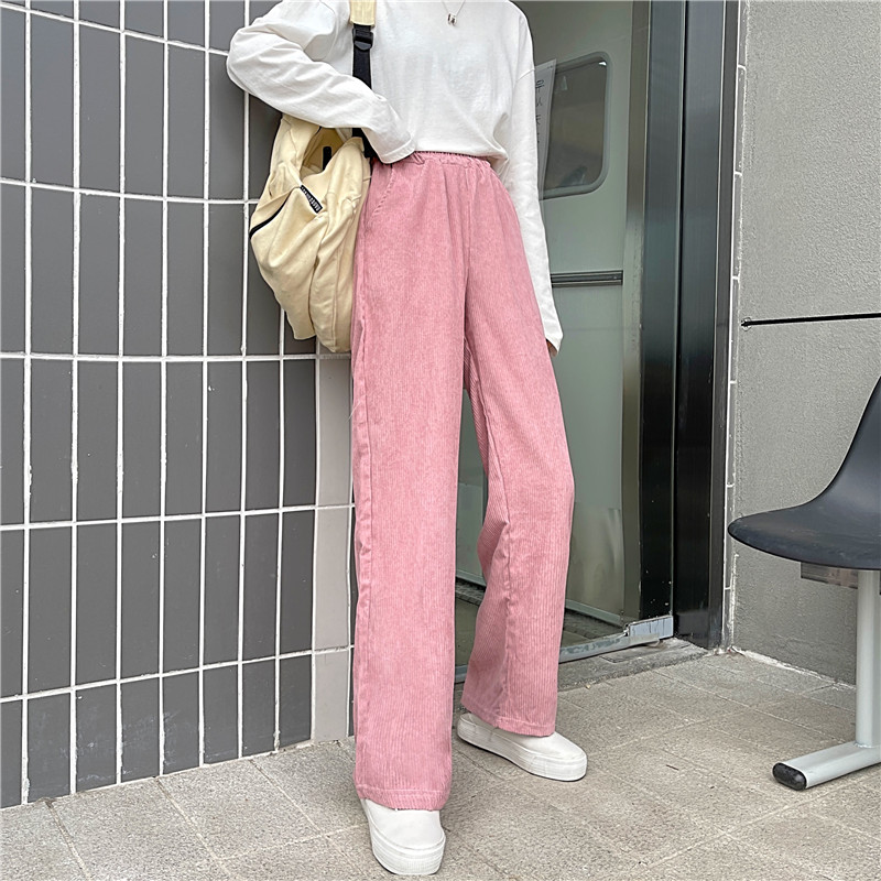 Quần ống rộng lưng cao thiết kế thời trang cho nữ