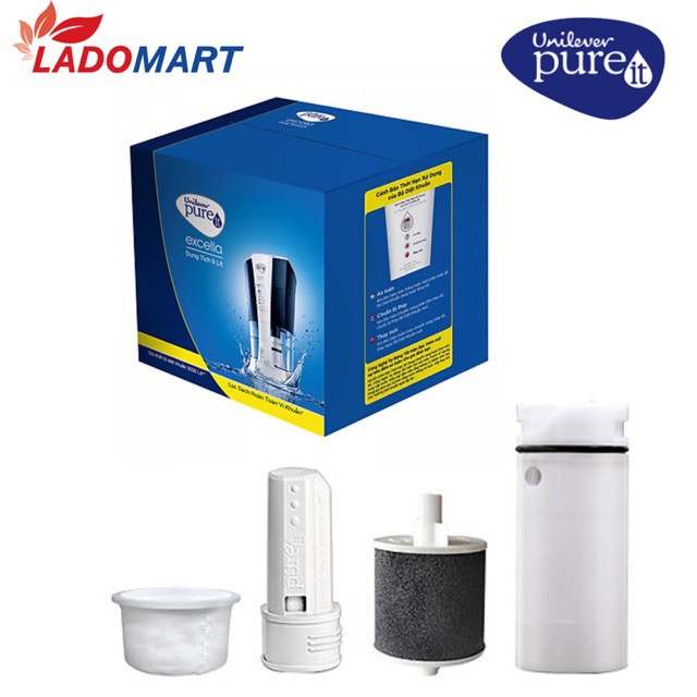 Bộ lọc thay thế unilever Pureit Excella 9L