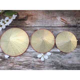 Nón Lá Trang Trí Đủ Size siêu rẻ- trang trí làm decor,trang trí tết( size từ 7cm- 35cm)