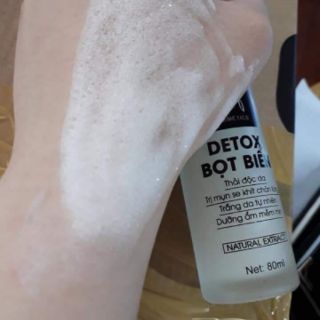 Detox rửa mặt bọt biển