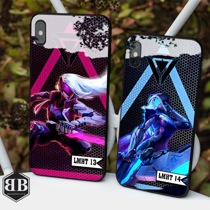 Ốp lưng kính cường lực iphone X / iphone XS / XS MAX liên minh huyền thoại