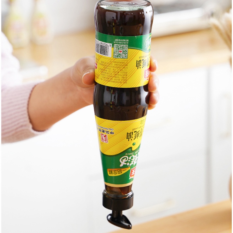 Đầu vòi ossayi dạng nhấn có khóa gắn bình gia vị tiện dụng cho nhà bếp