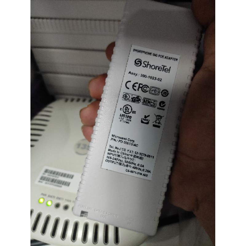 Nguồn PoE 802.3at/af hãng Motorolar, bộ cấp nguồn cho Camera, Wifi Aruba, PoE Aruba, Ruckus