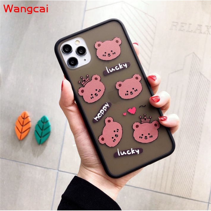 Ốp điện thoại PC cứng mặt nhám trong suốt in hoạt hình cho Samsung Galaxy S20 S20+ S10 S10+ S9 S9+ Note 10+ Plus 10 9 8 | BigBuy360 - bigbuy360.vn