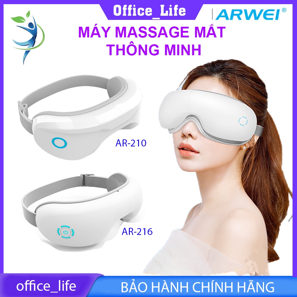 Máy massage mắt thông minh thế hệ mới, thư giãn, giảm đau nhức, quầng thâm