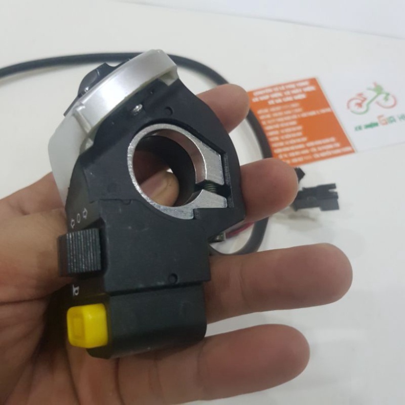 CÙM CÔNG TẮC 133 3 NÚT ĐÈN CÒI XINHAN XE MÁY ĐIỆN XE ĐẠP ĐIỆN GIA HUY