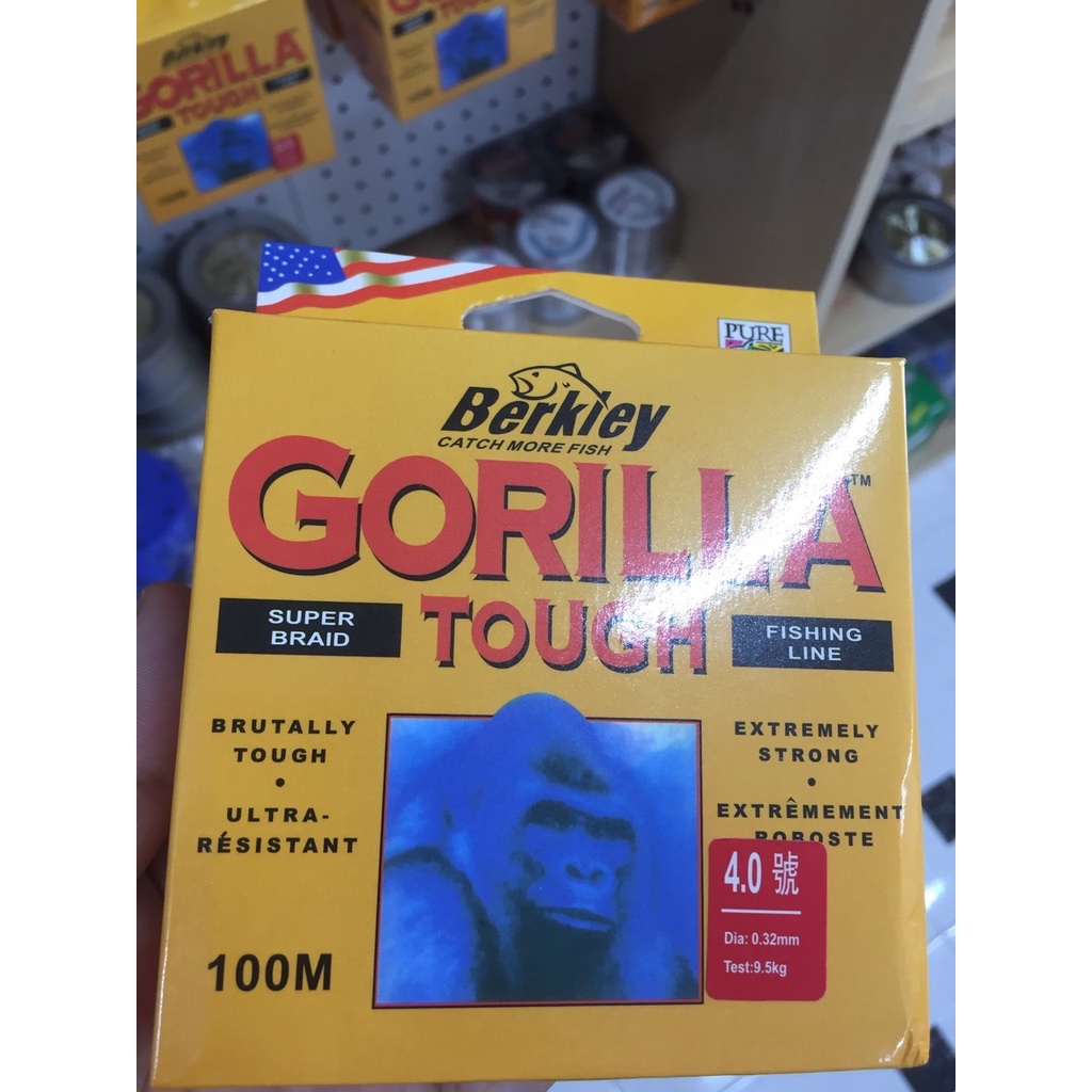 Cuộn cước Gorila Berkley dài 100m siêu bền