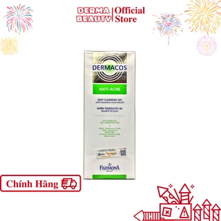 Sữa rửa mặt cho da mụn Dermacos Anti Acne Deep Cleansing Gel 150ml - Sạch sâu,ngừa mụn