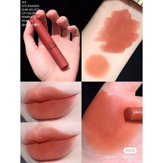 [TẶNG KÈM QUÀ] Son thỏi 3CE SLIM VELVET LIP COLOR