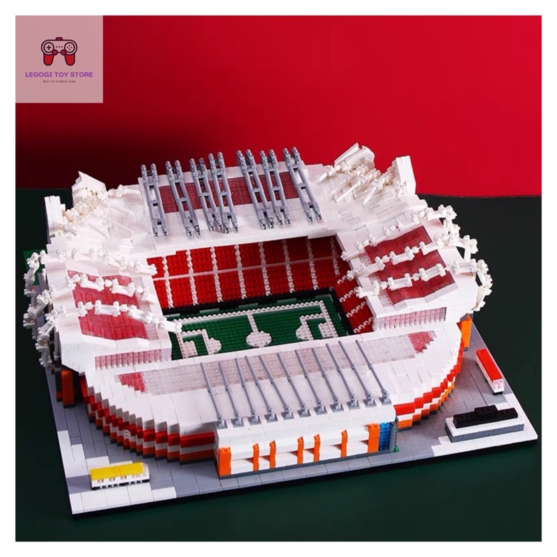 Đồ chơi lắp ghép xếp hình Lego Sân vận động Old Trafford mô hình nanoblock