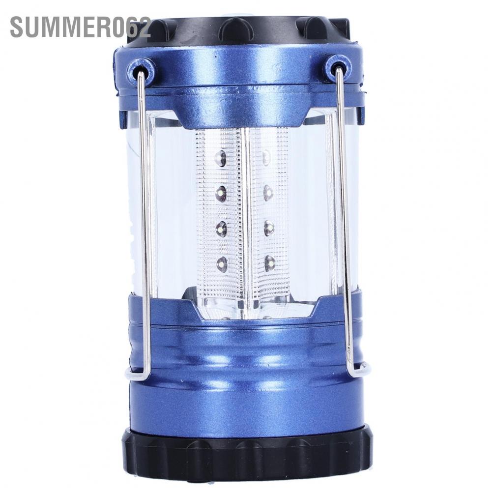 Đèn pin cắm trại chiếu sáng ngoài trời 12 đèn LED di động có tay cầm