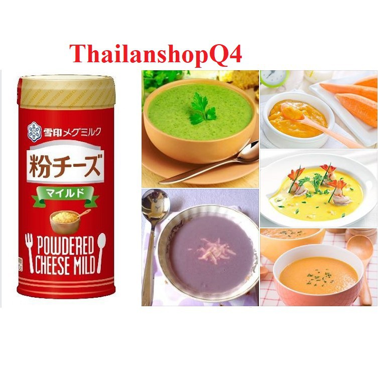 (HCM) Phô mai rắc cho bé Meg 50g Nhật