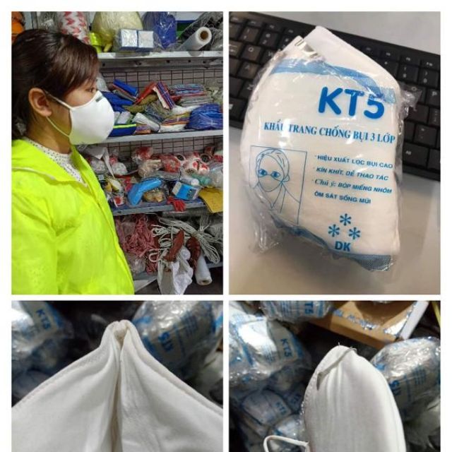 Combo 10 khẩu trang Kt5