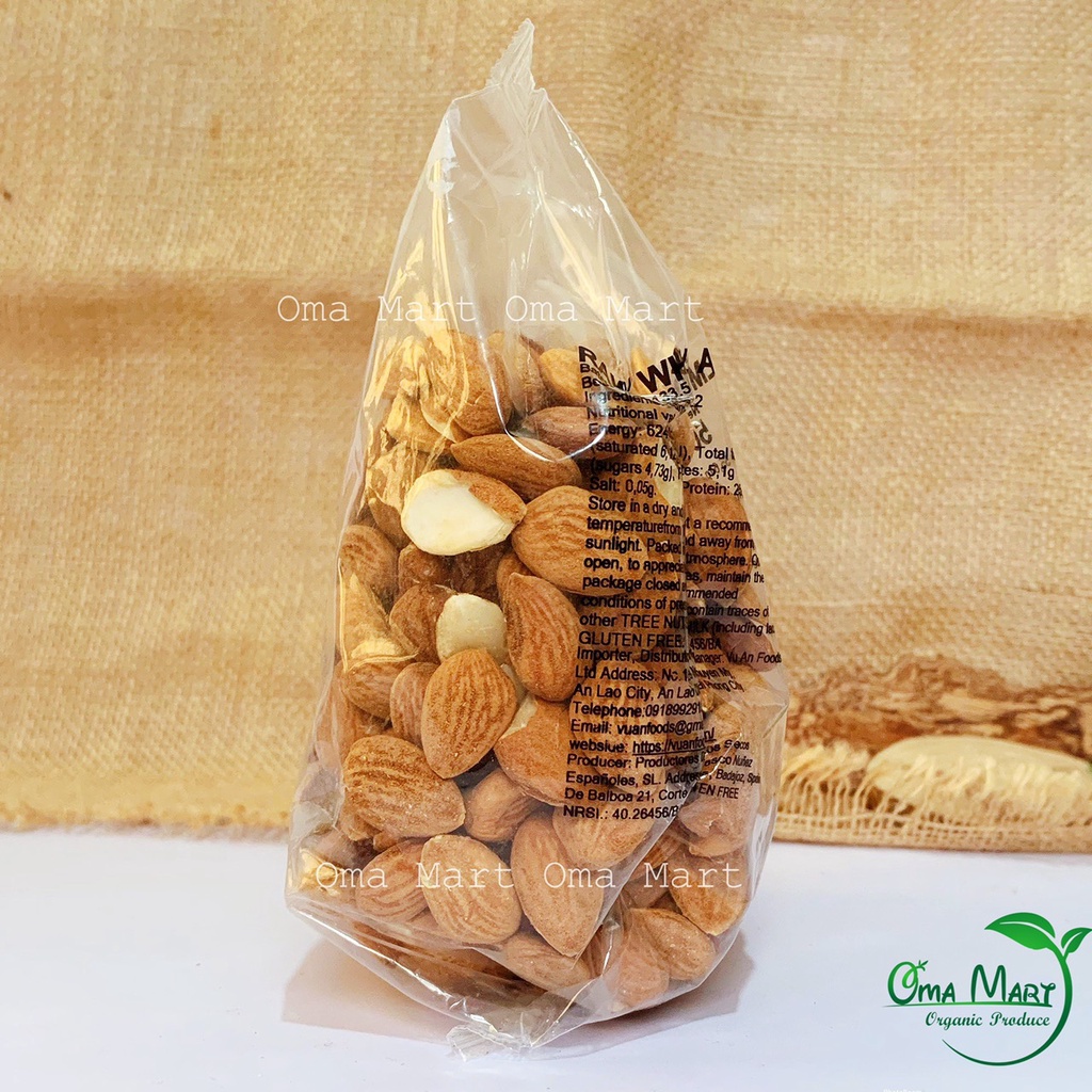 Hạt hạnh nhân Nuts 500g