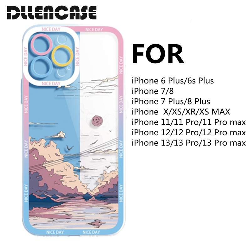 Ốp điện thoại Dllencase A232 thích hợp cho iPhone 14 13 Pro Max 6 Plus/6s Plus/7/7 Plus/8/8 Plus X/XS/XR/XS Max 11/12