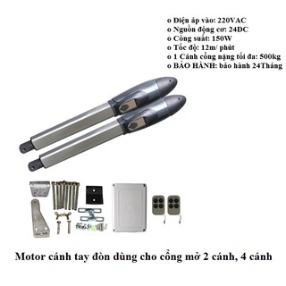 Motor cửa cổng tự động, cánh tay đòn C03 Swing Gate 800kg Cao cấp