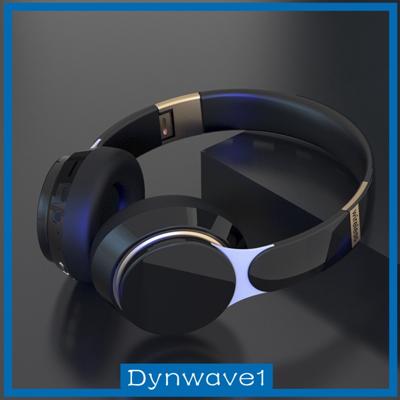 [DYNWAVE1]Wired Wireless Bluetooth Headphones Hi-Fi Stereo with Mic For Laptop black