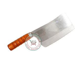 Dao chặt với lưỡi thép lớn không gỉ