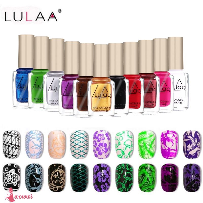 [Hàng mới về] Sơn móng tay hiệu LULAA 6ml với nhiều màu lựa chọn độc đáo