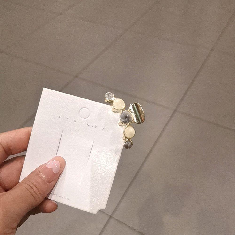 Giá Đỡ Tóc Đuôi Ngựa Bằng Kim Loại Phong Cách Retro Hàn Quốc