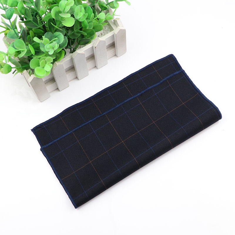 Khăn Tay Cotton Kẻ Sọc Caro Chất Lượng Cao Cho Nam