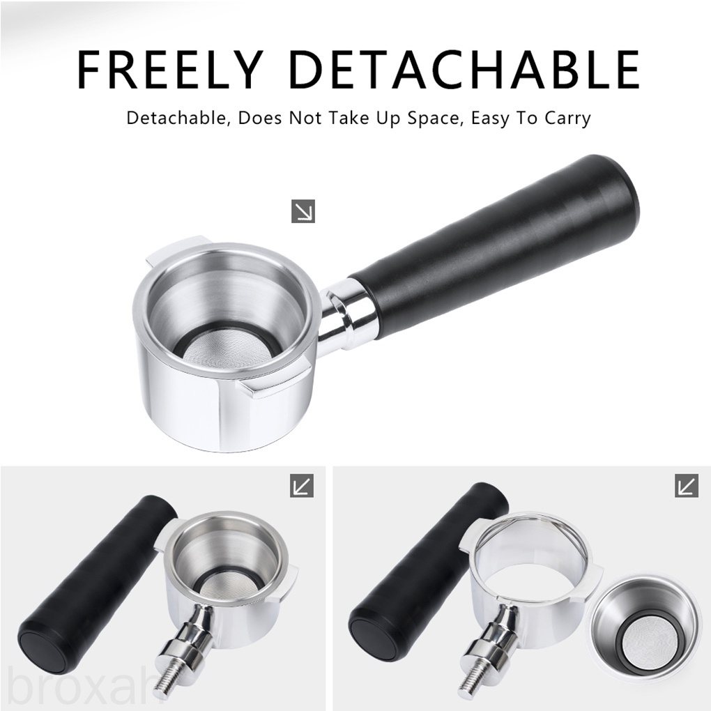 Bộ Lọc Cà Phê Không Đáy Thay Thế Cho Delonghi Ecp31.21 / Eco310 / Eco35.31 Broxah