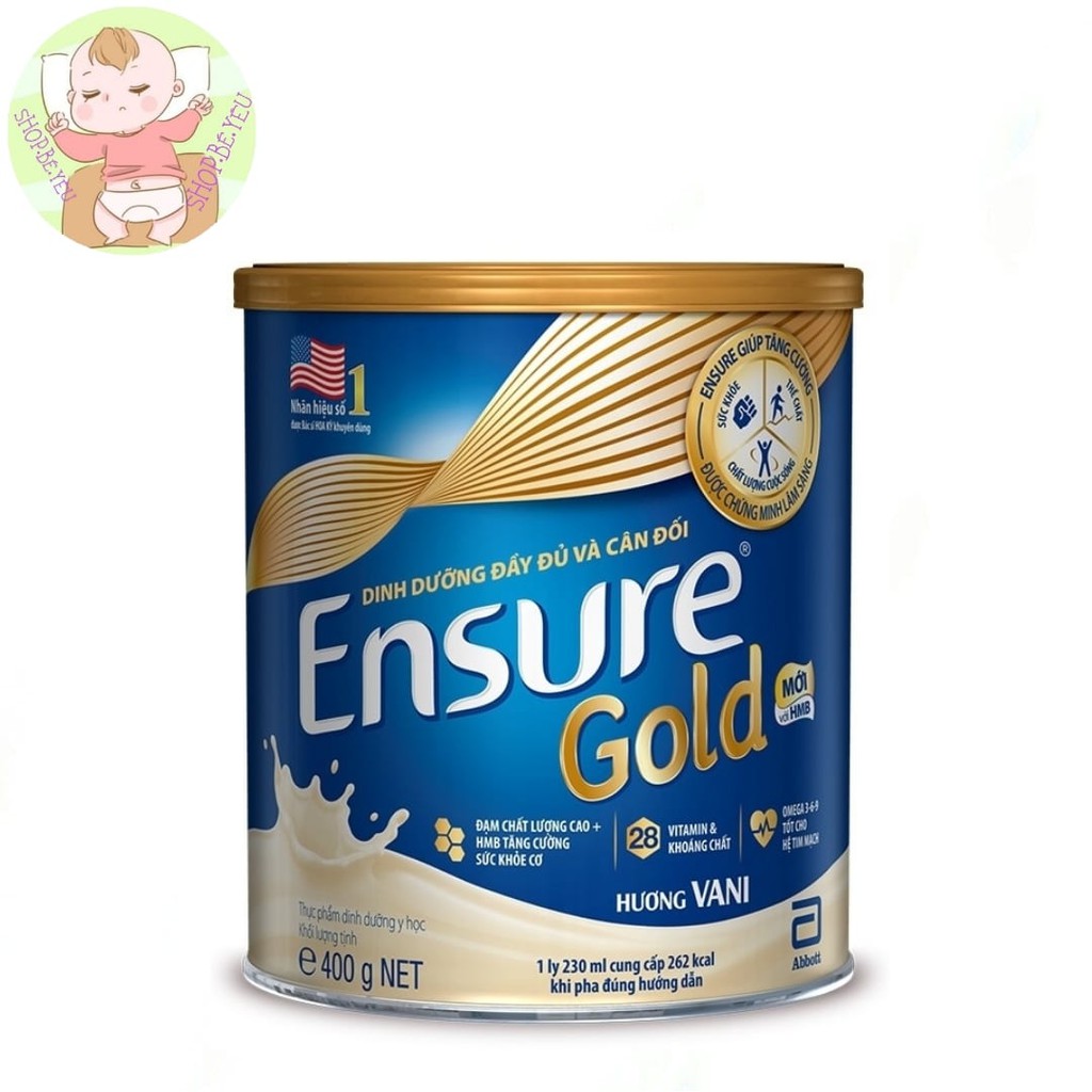 Sữa bột Ensure Gold Abbott (HMB) 400g