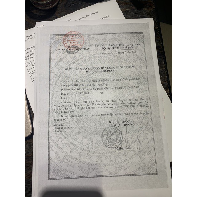 Viên Trắng Da, Chống Nắng PETYFAN ID30 GOLD -30 Viên , Nhập Khẩu USA