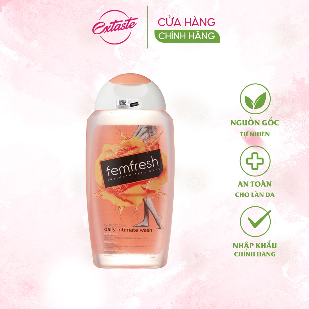 Dung dịch vệ sinh phụ nữ Femfresh Daily Intimate Wash 150/250ml cho vùng kín sạch suốt ngày dài