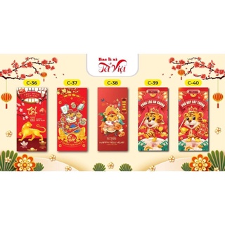 Bao Lì Xì 2022 Hình Con Hổ Dễ Thương